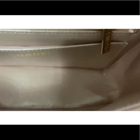 Chanel Ivory Iridescent Mini Rectangle Bag - Picture 5 of 8